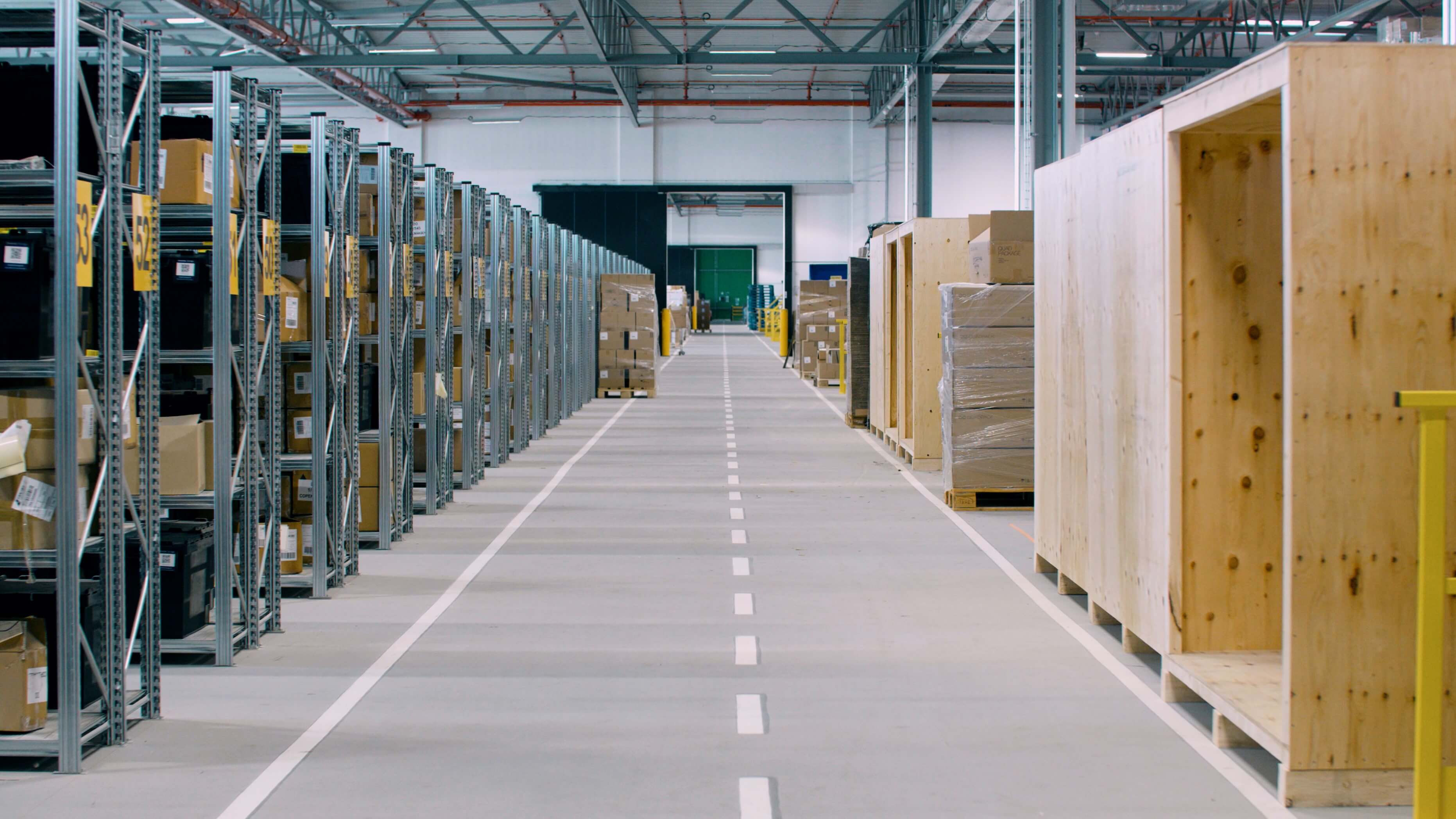 Industrigolv från Teqton som är ett perfekt golv för industri