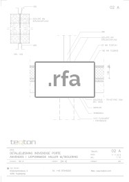 Indvendige porte, opvarmede haller med isolering, rfa-fil